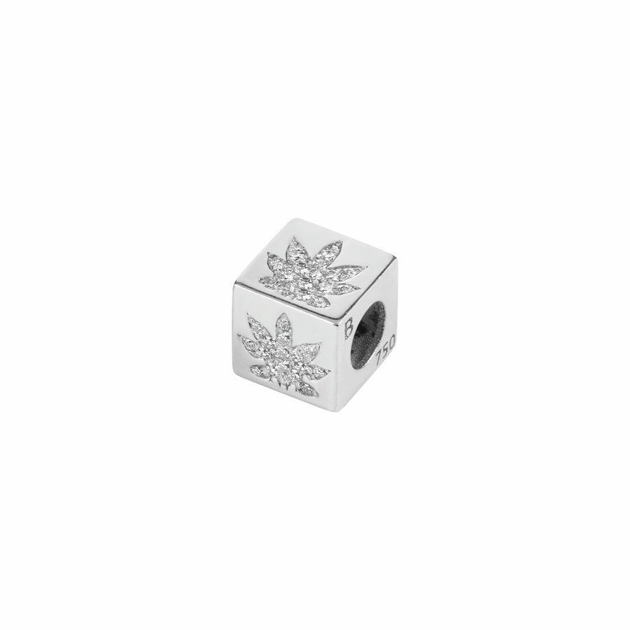 Big Diamond Weed Cube | B BRILLIANT -Cube- boumejewelry.