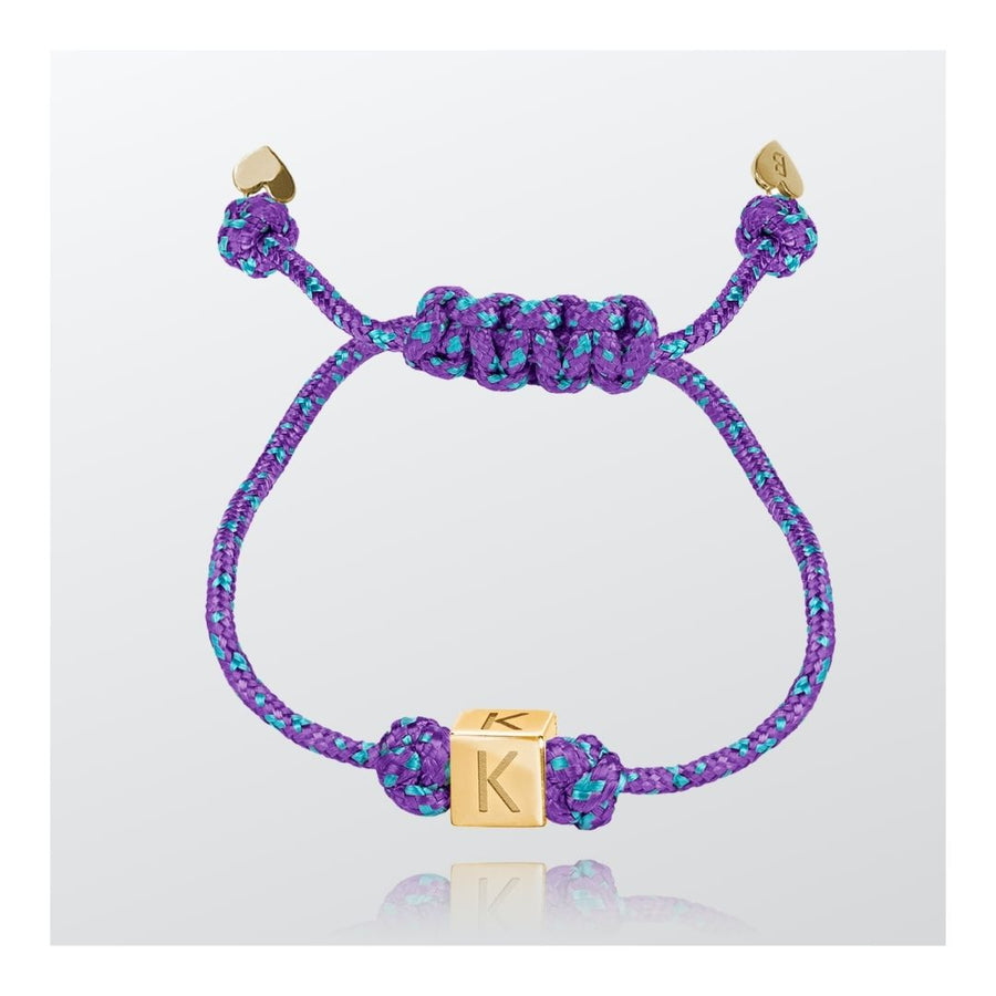 K Initial String Bracelet | BY YOU