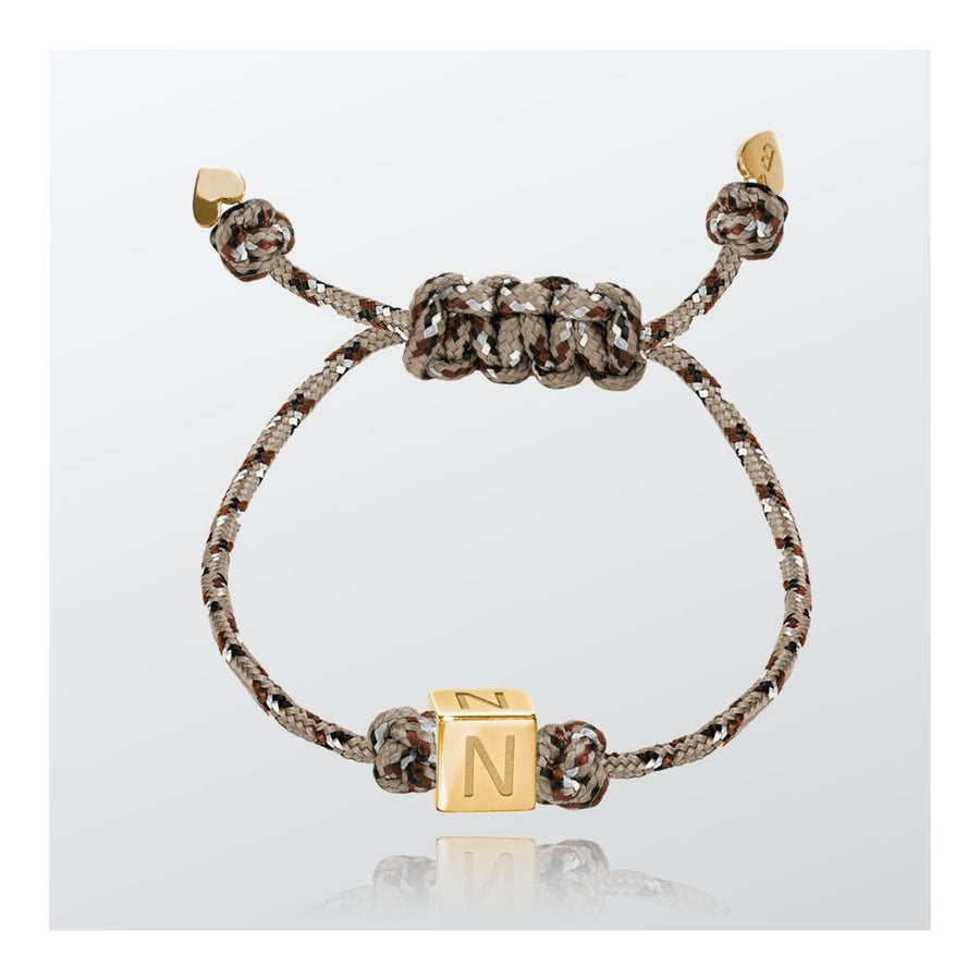 N Initial String Bracelet | BY YOU