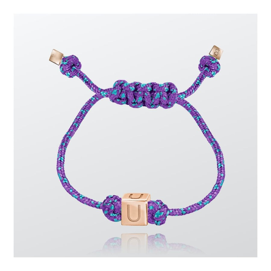 U Initial String Bracelet | BY YOU