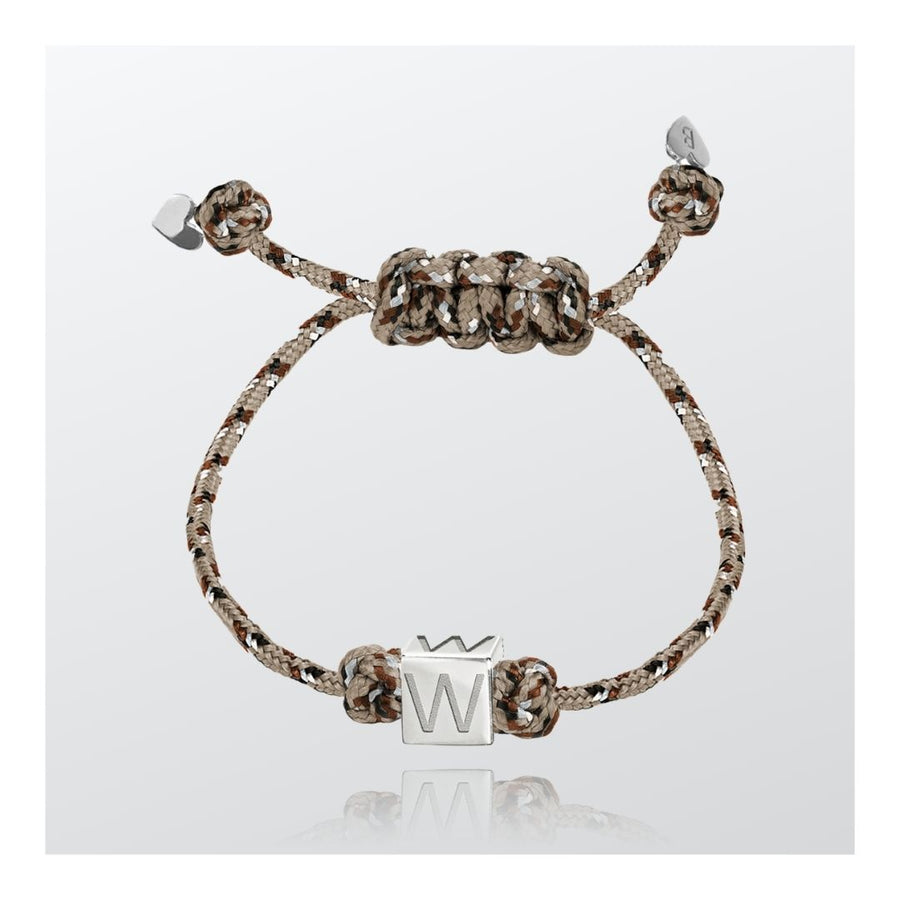 W Initial String Bracelet | BY YOU