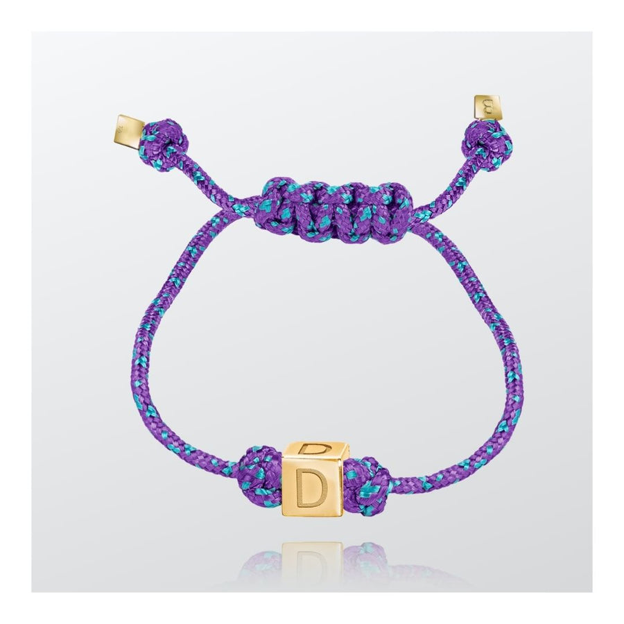 D Initial String Bracelet | BY YOU