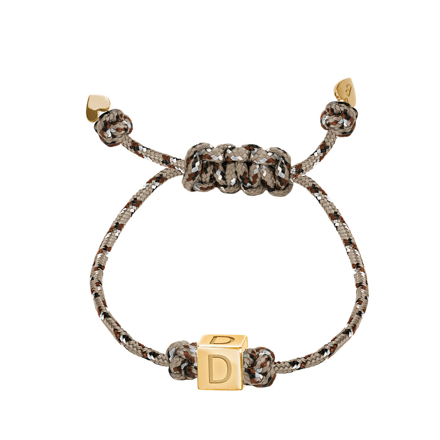 D Initial String Armband | BY YOU