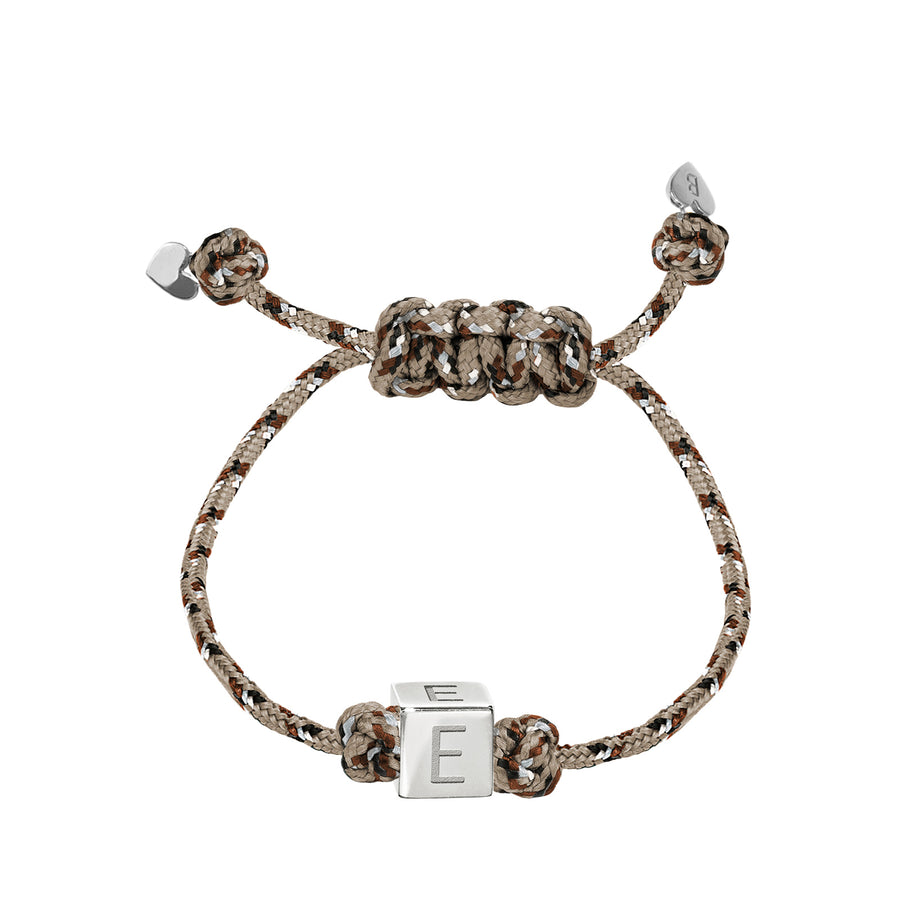 E Initial String Armband | BY YOU