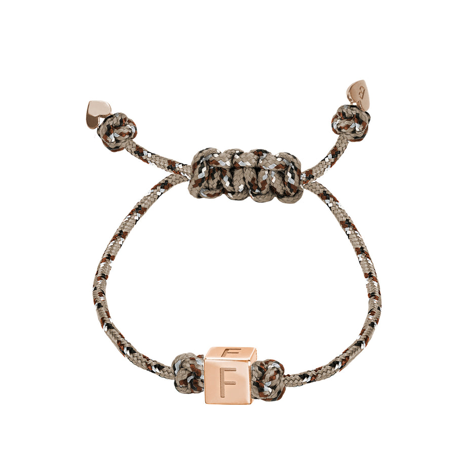 F Initial String Armband | BY YOU