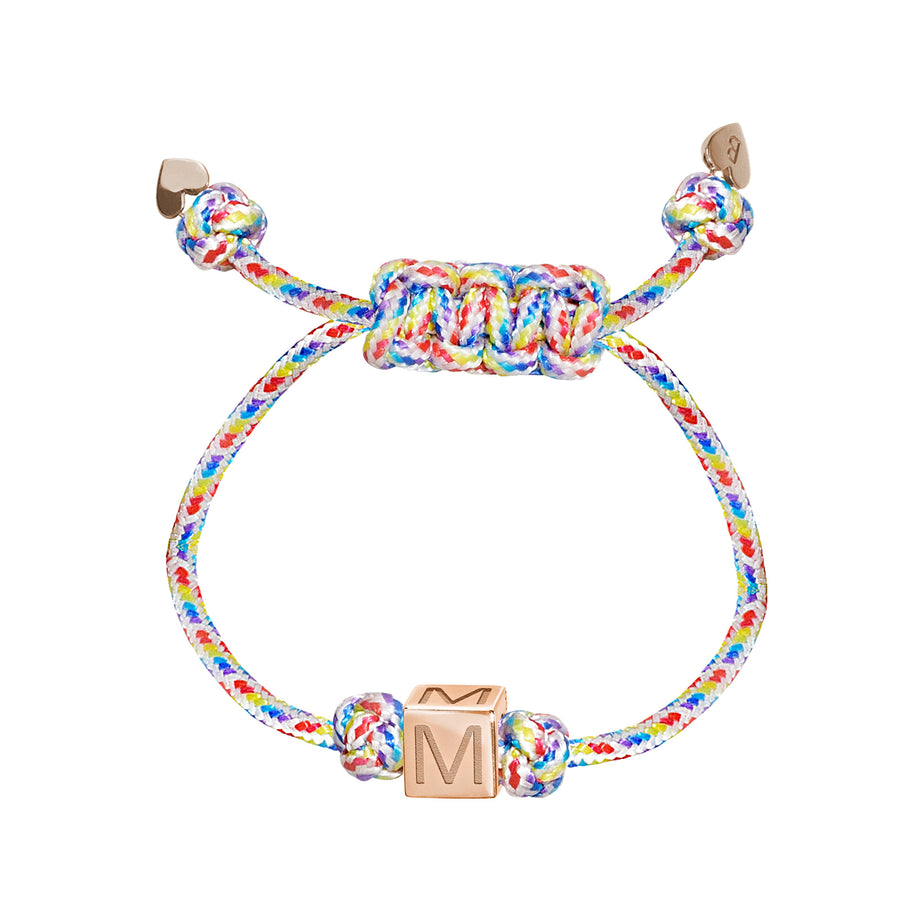 M Initial String Bracelet | BY YOU