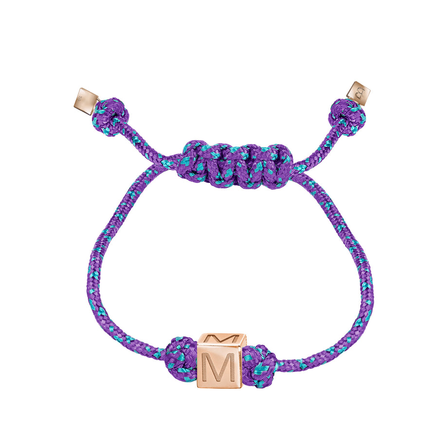 M Initial String Bracelet | BY YOU