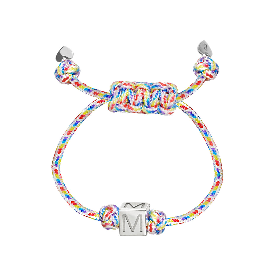 M Initial String Bracelet | BY YOU