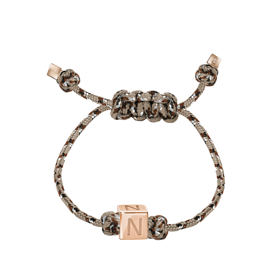 N Initial String Bracelet | BY YOU