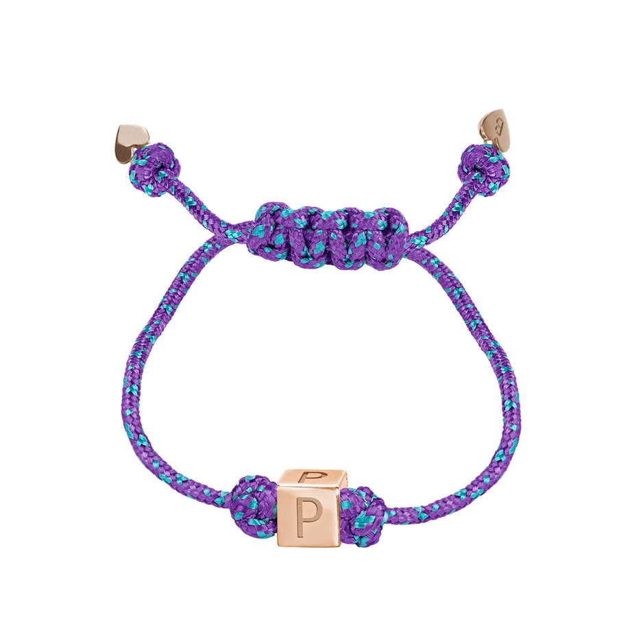 P Initial String Bracelet | BY YOU