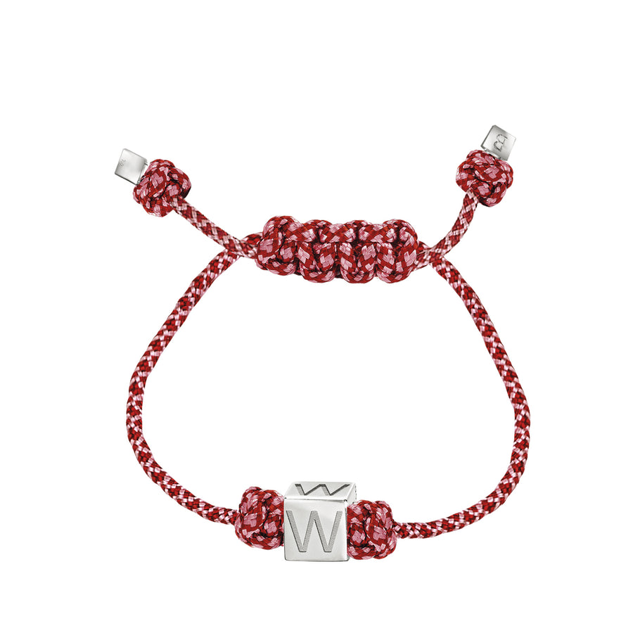 W Initial String Bracelet | BY YOU