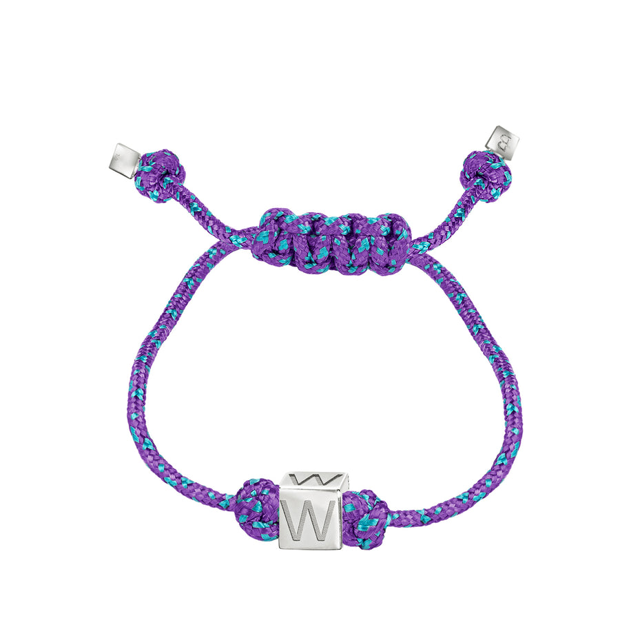 W Initial String Bracelet | BY YOU
