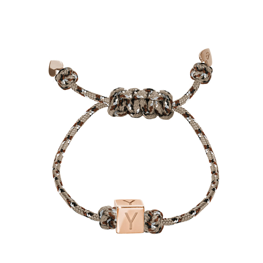 Y Initial String Bracelet | BY YOU
