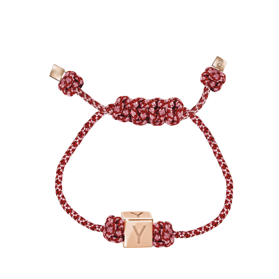 Y Initial String Bracelet | BY YOU