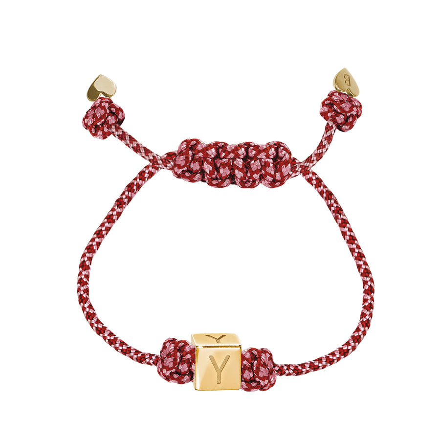 Y Initial String Bracelet | BY YOU