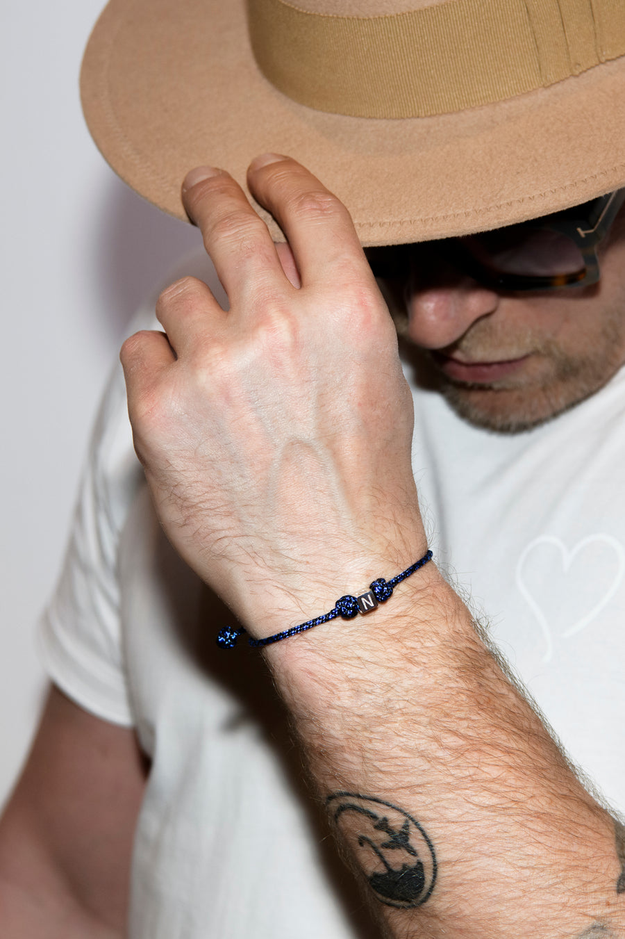 N Initial String Bracelet | BY YOU