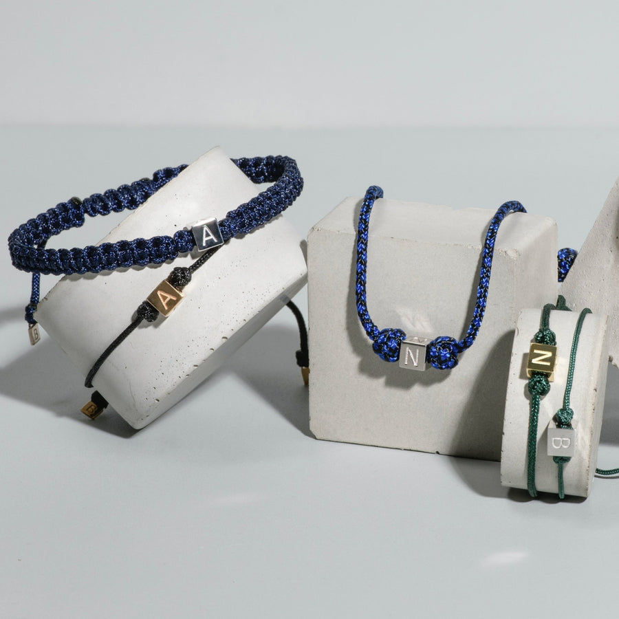 B Initial String Armband | BY YOU