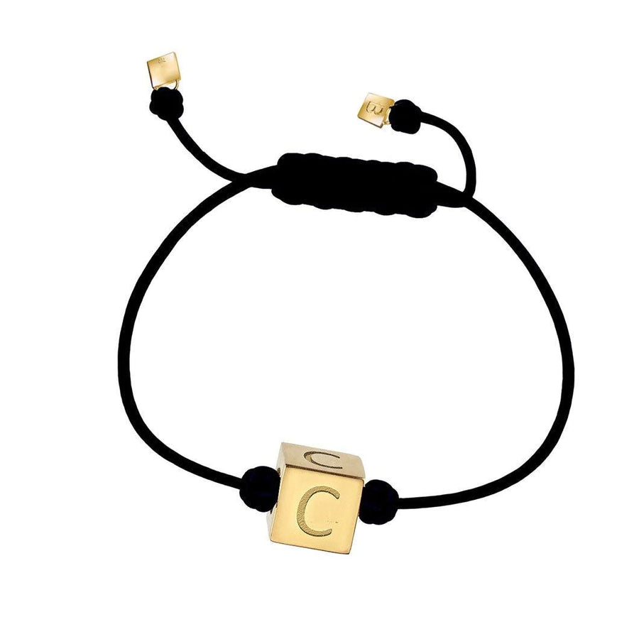 C Initial String Bracelet | BY YOU