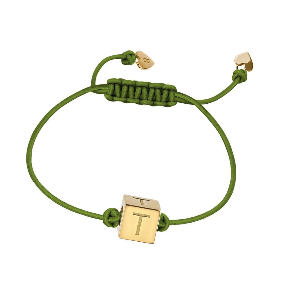 T Initial String Armband | BY YOU