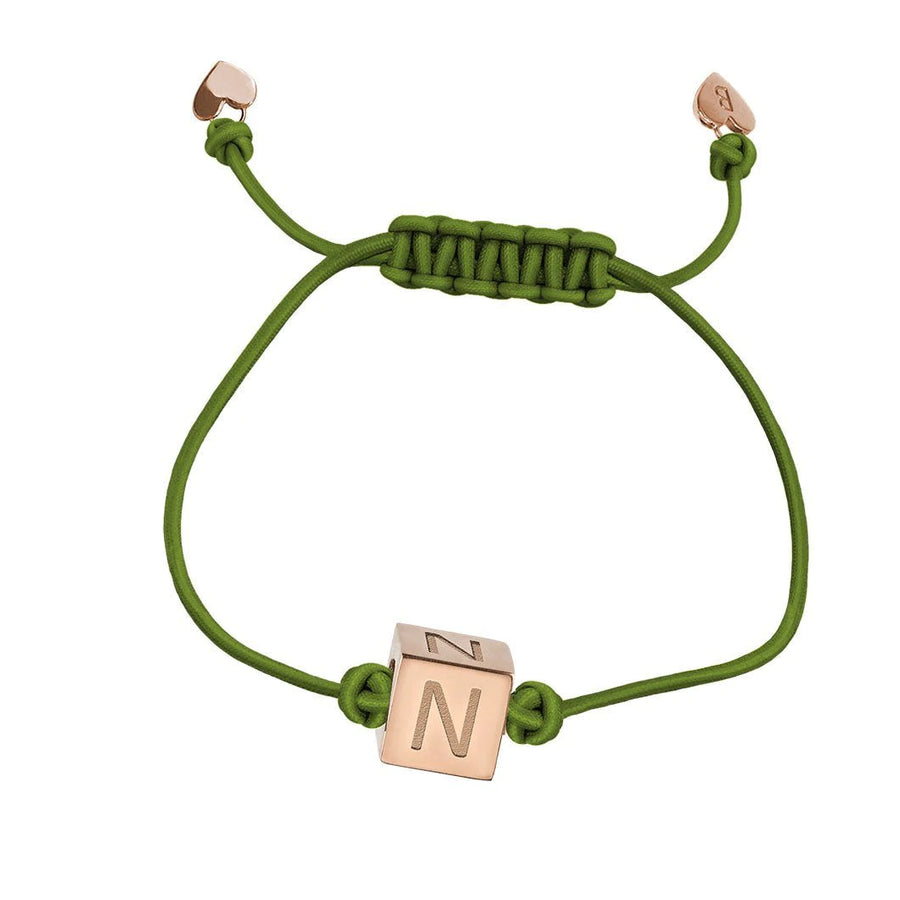 N Initial String Bracelet | BY YOU