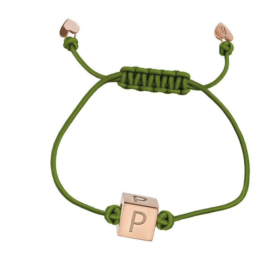 P Initial String Bracelet | BY YOU