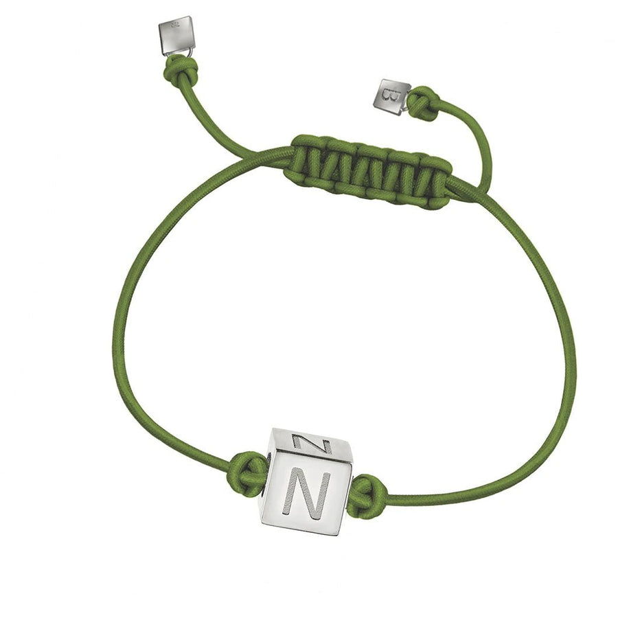 N Initial String Bracelet | BY YOU