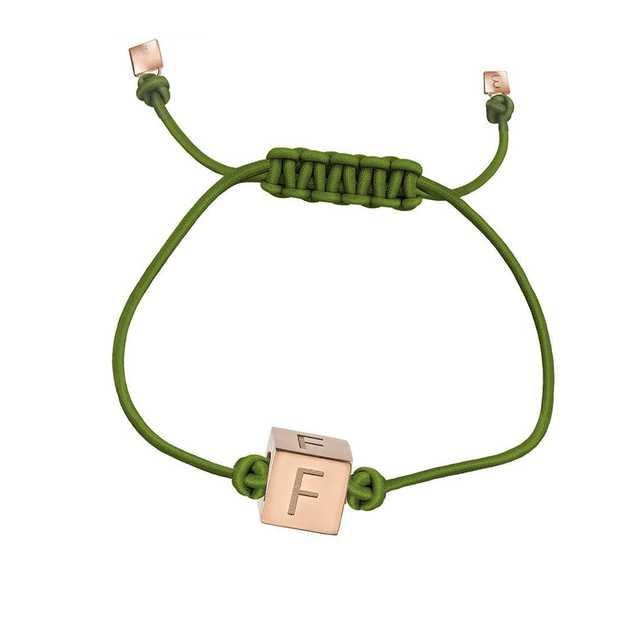 F Initial String Armband | BY YOU