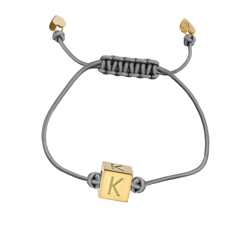 K Initial String Armband | BY YOU