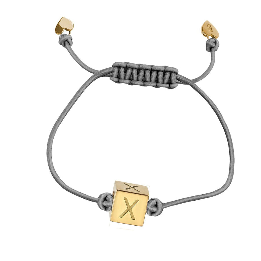 X Initial String Armband | BY YOU