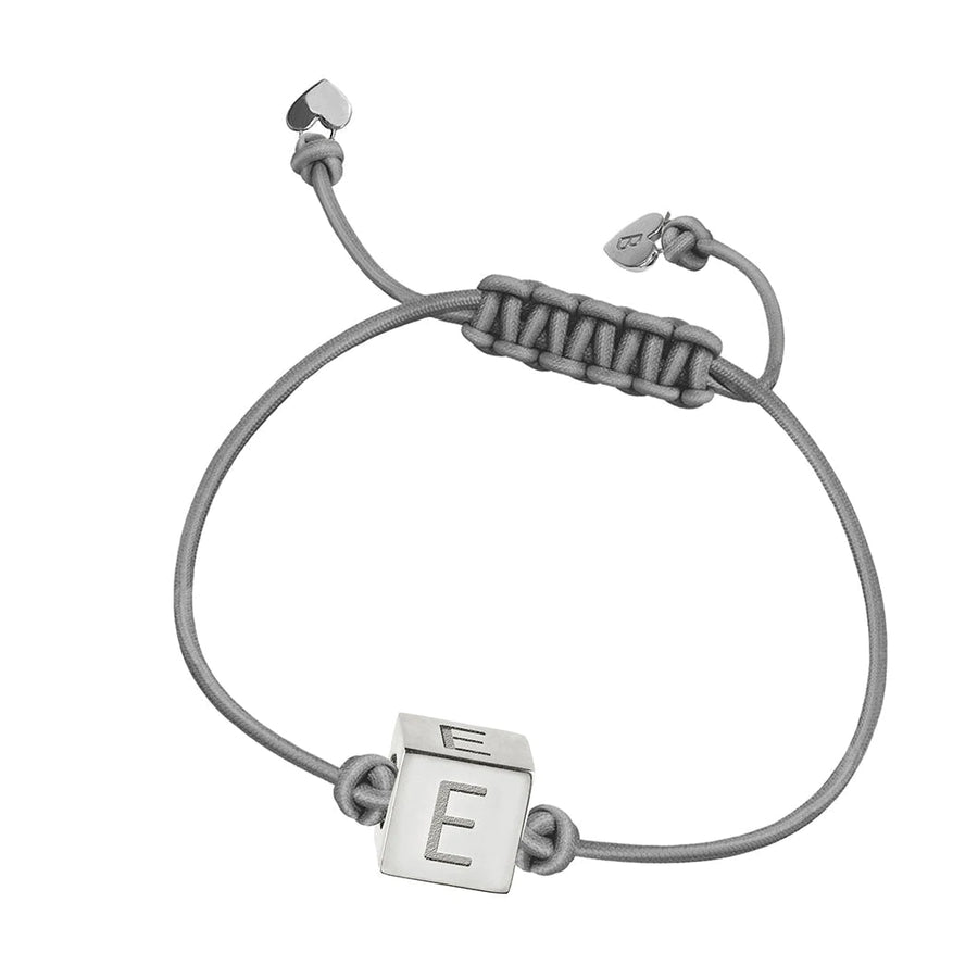 E Initial String Armband | BY YOU