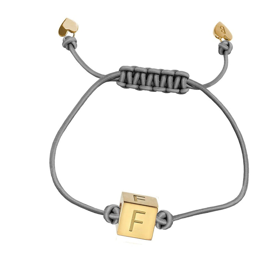 F Initial String Armband | BY YOU