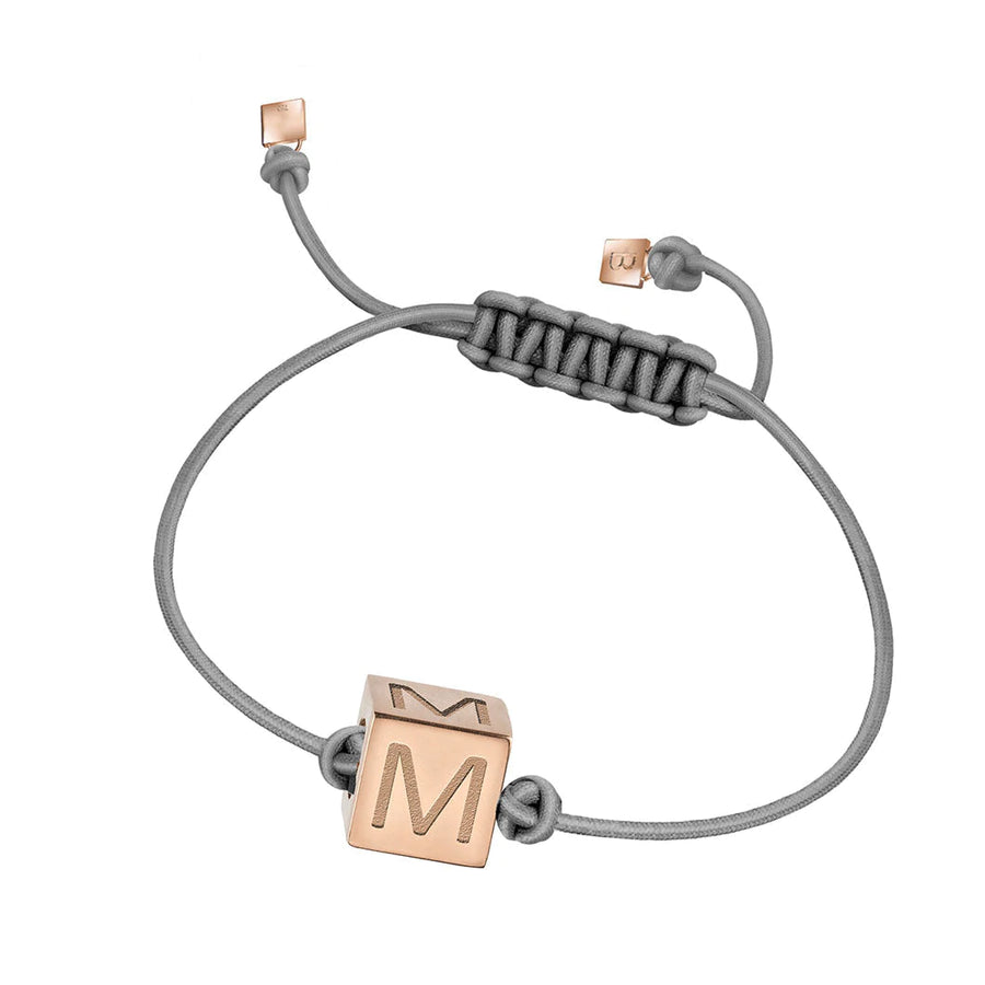 N Initial String Bracelet | BY YOU