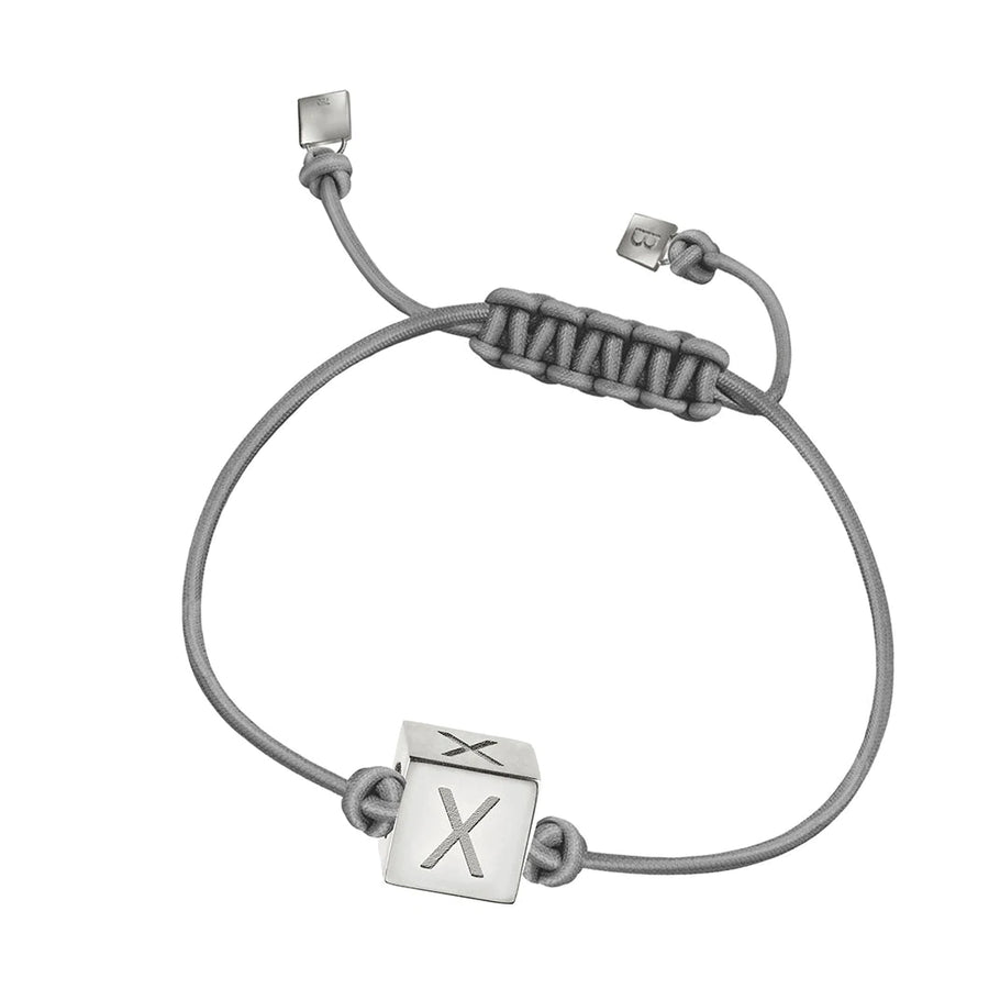 X Initial String Bracelet | BY YOU