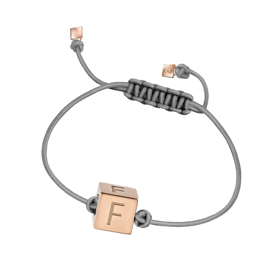 F Initial String Armband | BY YOU