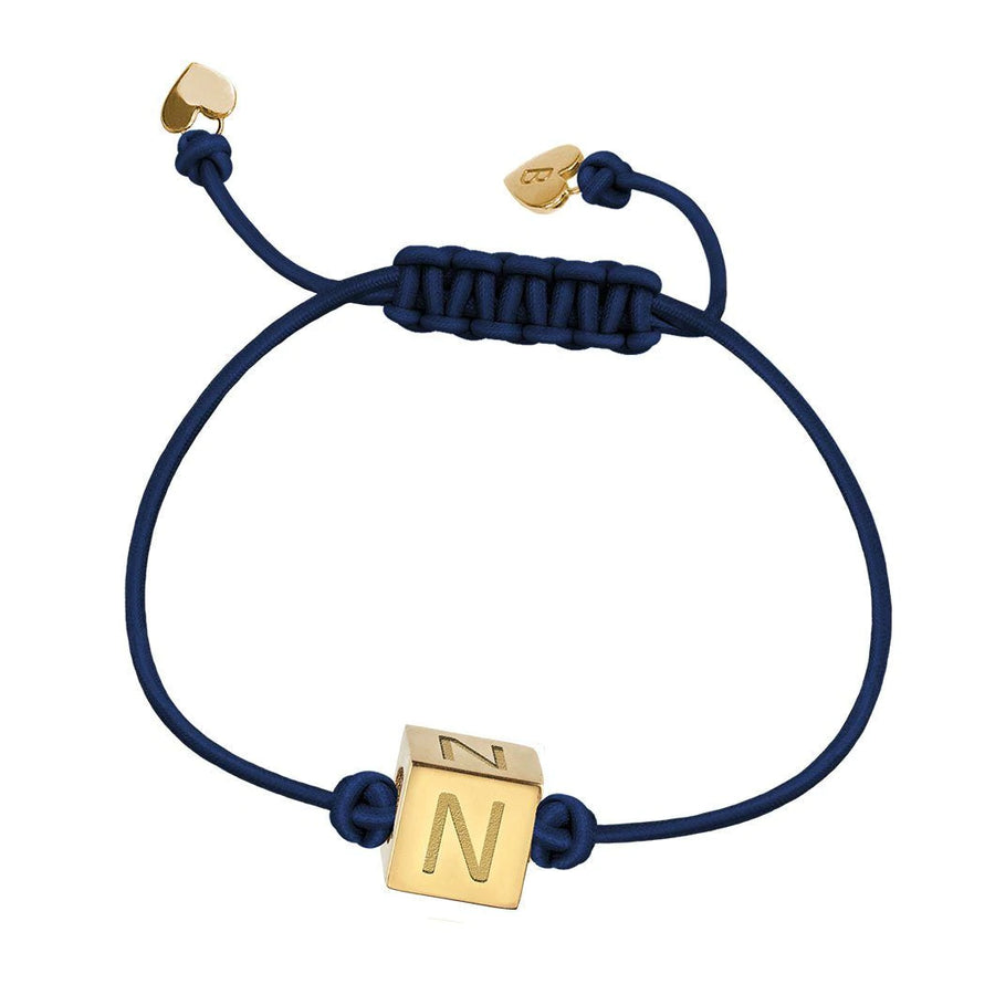 N Initial String Bracelet | BY YOU