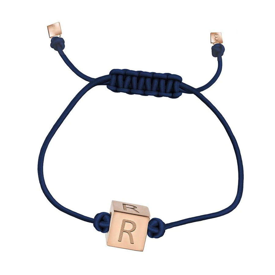 R Initial String Bracelet | BY YOU