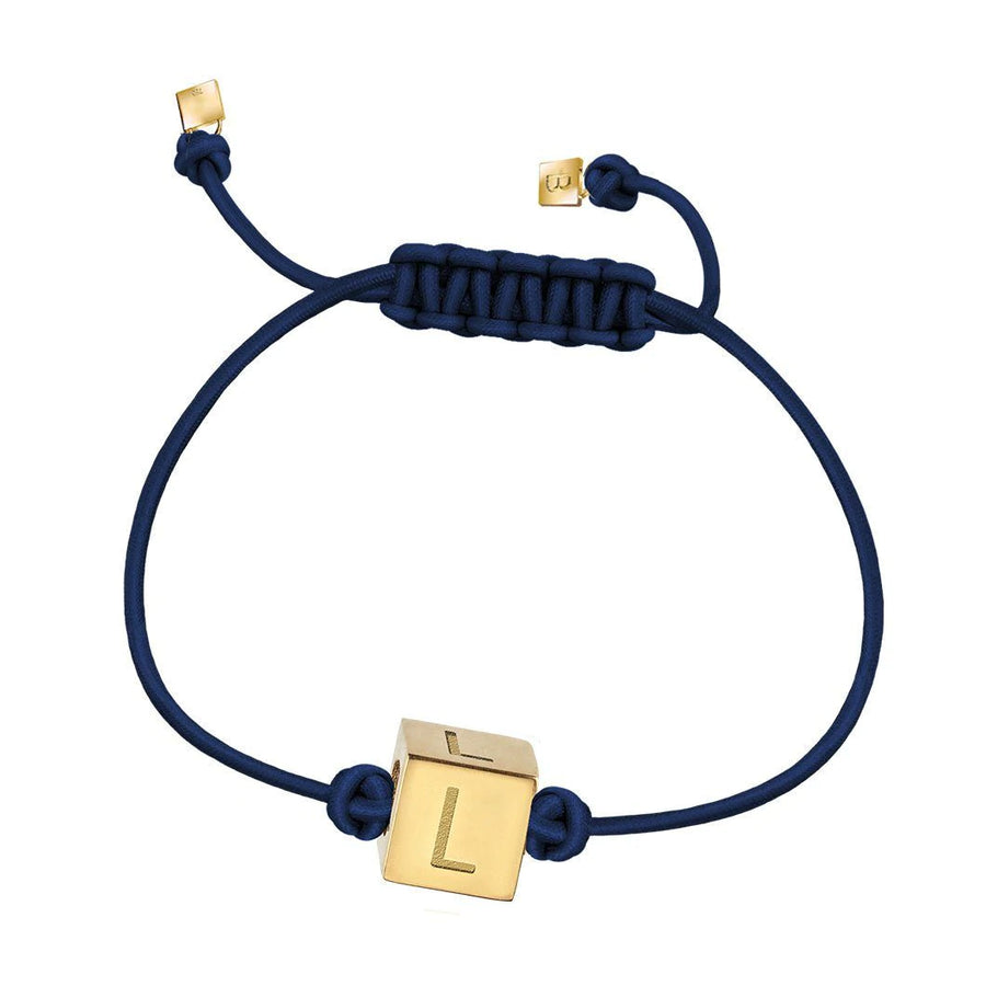 L Initial String Armband | BY YOU