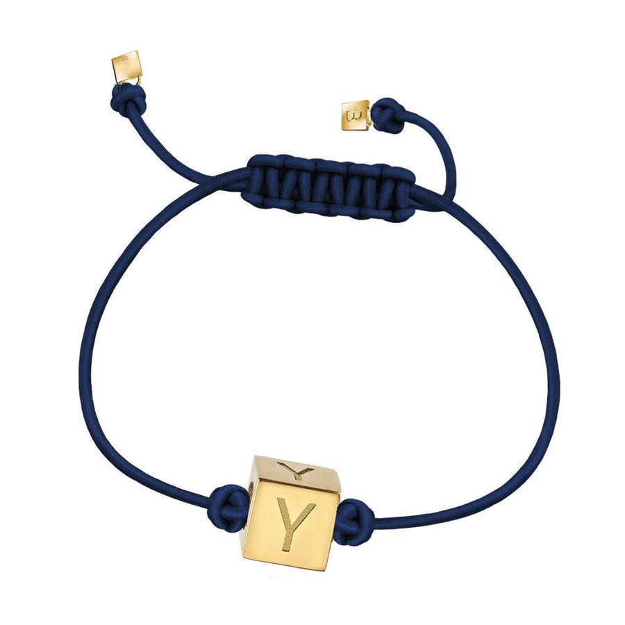 Y Initial String Armband | BY YOU